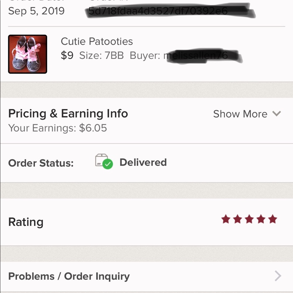 5 ⭐️⭐️⭐️⭐️⭐️ RATINGS - Picture 2 of 2